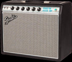 Fender 68 Custom Princeton Reverb guitar combo amplifier with control knobs and vintage-style design.