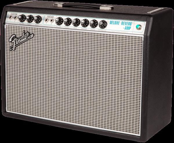 Fender '68 Custom Deluxe Reverb 1x12" Guitar Combo Amplifier