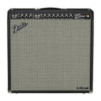 Fender Tone Master Super Reverb combo guitar amplifier with vintage-style controls and speaker grille, ideal for electric guitar sound.