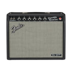 Fender Tone Master Princeton Reverb 50W guitar combo amplifier with a 10-inch speaker, black control panel, and vintage-style design.