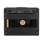 Fender Tone Master Princeton Reverb 50W guitar combo amplifier with 1x10" speaker, black control panel and vintage-style design.