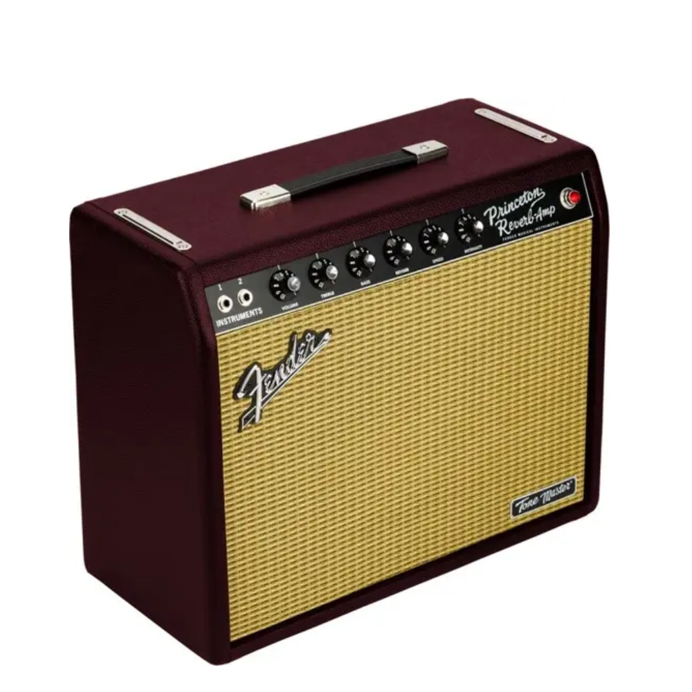 Fender Tone Master Princeton Reverb Guitar Combo Amplifier - Bordeaux/Wheat