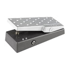 Fender EXP 1 Expression Guitar Effect Pedal in gray with control knobs and input/output jacks for electric guitars.