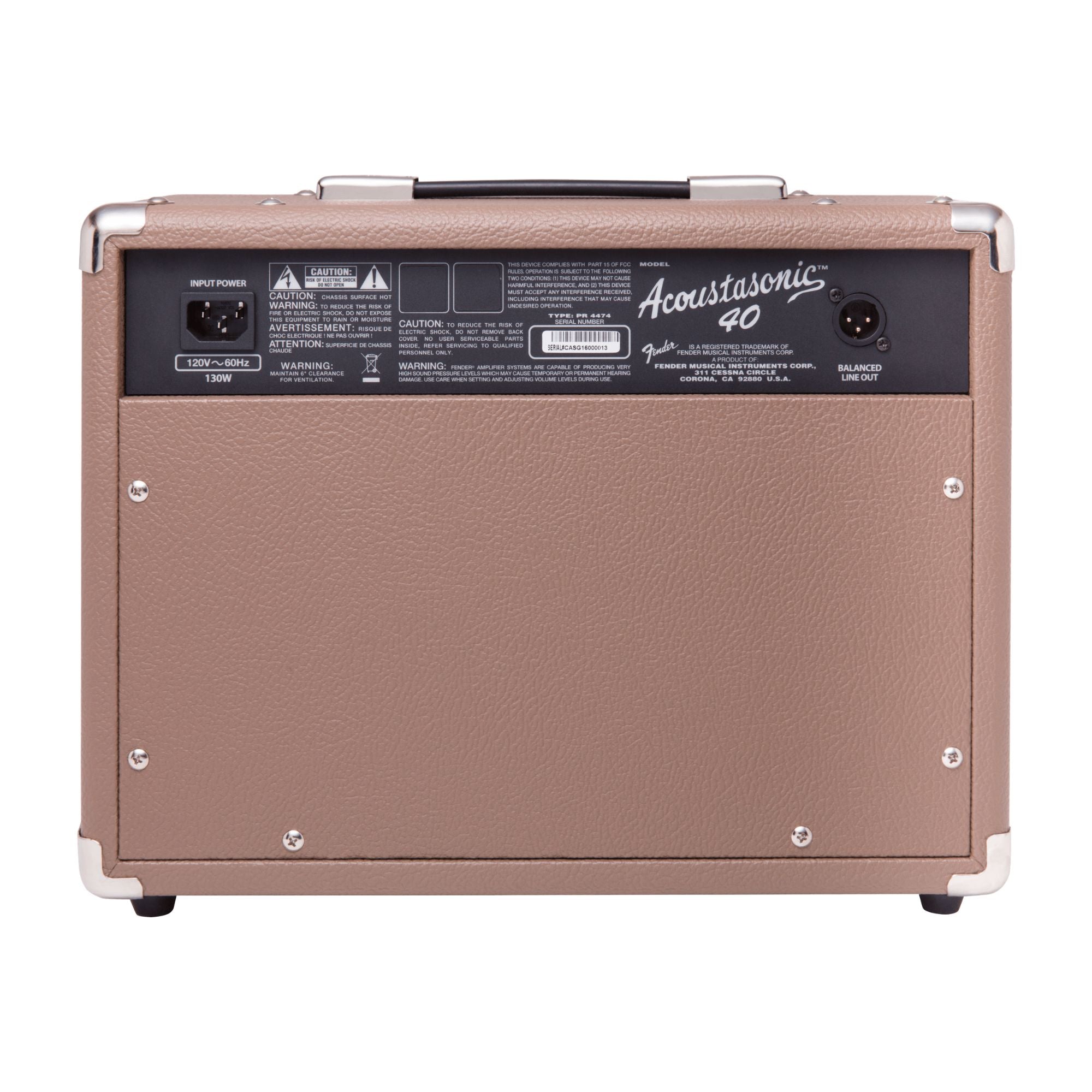 Fender Acoustasonic 40W 1x6" Acoustic Guitar Combo Amplifier