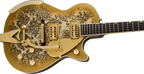 Gretsch G6134TG LTD Paisley Penguin  String-Thru Bigsby Ebony FB -  Gold