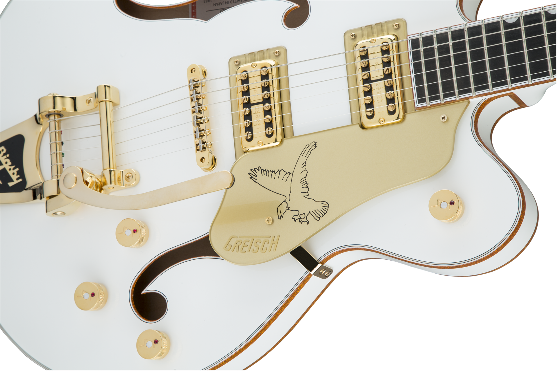 Gretsch G6636T Players Edition Falcon Centre Block Doublecut Electric Guitar White