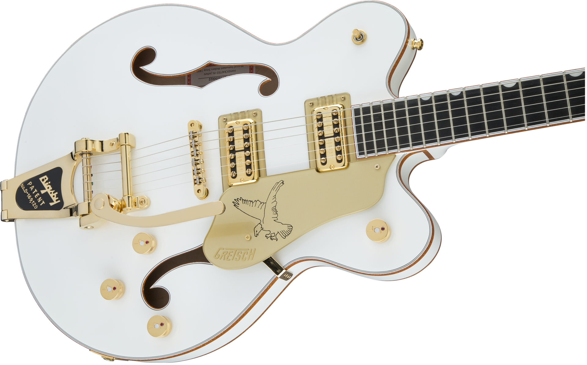 Gretsch G6636T Players Edition Falcon Centre Block Doublecut Electric Guitar White