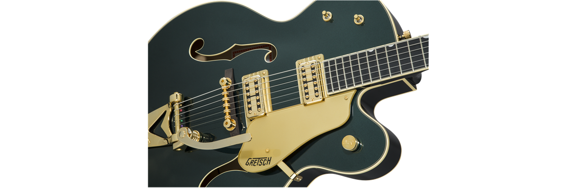 Gretsch G6118T-59 Vintage Select 59 Country Club Electric Guitar Cadillac Green Lacquer