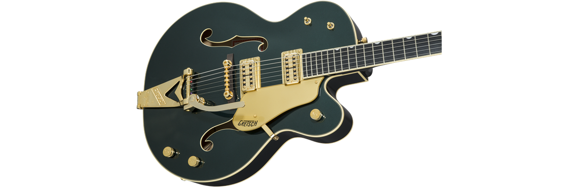 Gretsch G6118T-59 Vintage Select 59 Country Club Electric Guitar Cadillac Green Lacquer