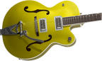 Gretsch G6120T-HR Brian Setzer Signature Hot Rod Hollow Body Electric Guitar with Rosewood Fretboard in Lime Gold