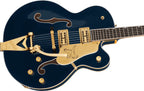 Gretsch G6136TG Players Edition Falcon Hollow Body Electric Guitar - Bigsby - Midnight Sapphire - Gold Hardware