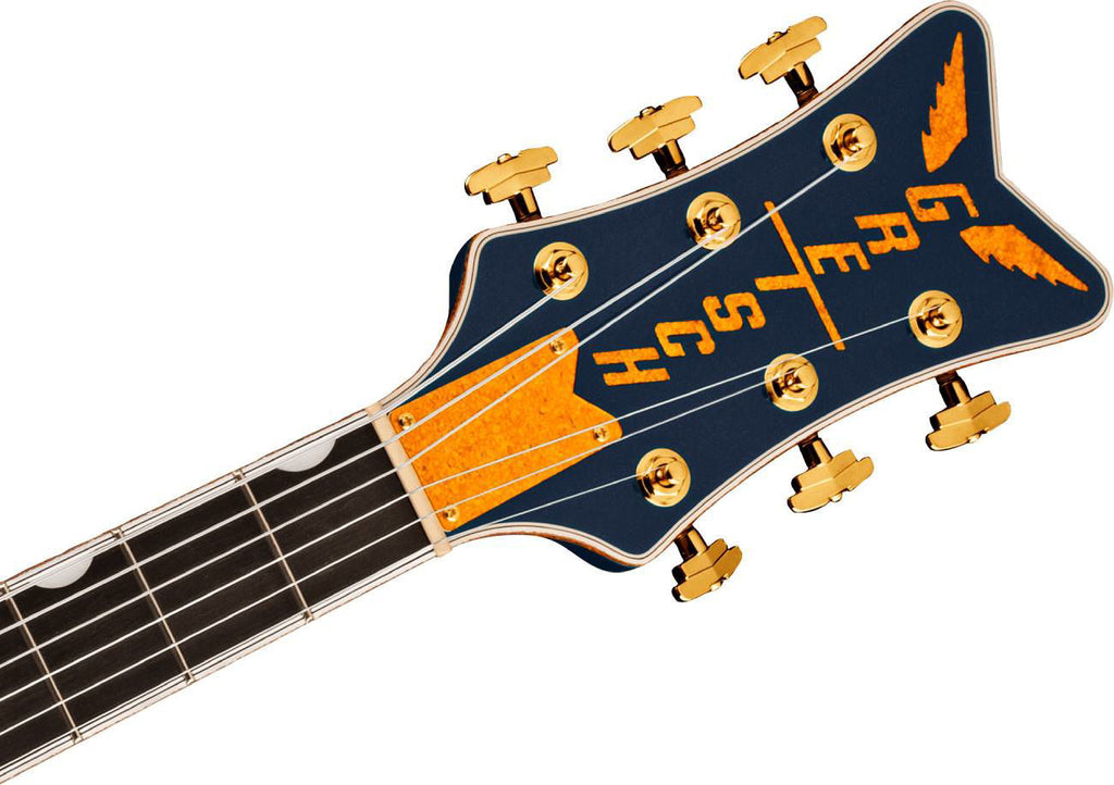Gretsch G6136TG Players Edition Falcon Hollow Body Electric Guitar - Bigsby - Midnight Sapphire - Gold Hardware