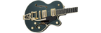 Gretsch G6659TG Players Edition Broadkaster Jr Centre Block Singlecut Electric Guitar in Cadillac Green