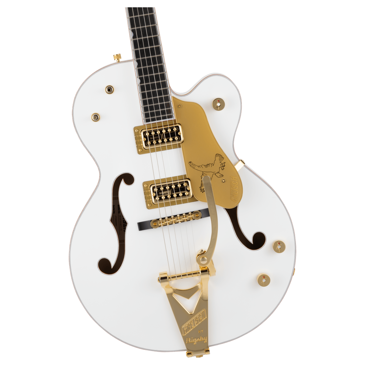 Gretsch G6136TG Limited Edition Falcon Jr. with Bigsby EB Fingerboard in White