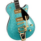 Gretsch G6229TG Limited Players Edition Sparkle Jet BT Electric Guitar - Ocean Turquoise Sparkle