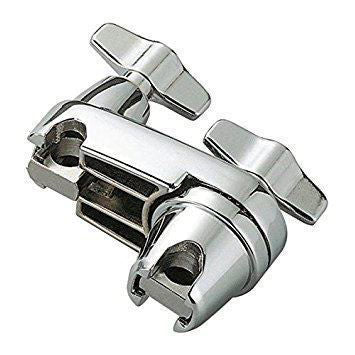 Tama MC5 Compact Clamp for drum hardware, showing sturdy metal construction and adjustable tightening mechanism.