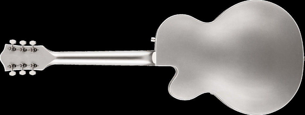 Gretsch G5420T Electromatic Classic Hollow Body Single-Cut Electric Guitar with Bigsby & Laurel Fingerboard in Airline Silver