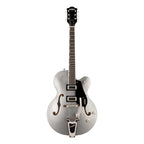Gretsch G5420T Electromatic Classic Hollow Body Single-Cut Electric Guitar with Bigsby & Laurel Fingerboard in Airline Silver