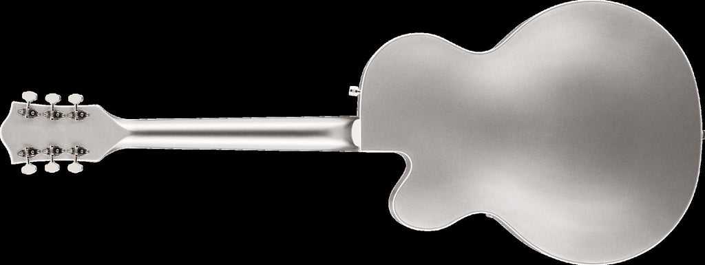 Gretsch G5420T Electromatic Classic Hollow Body Single-Cut Electric Guitar with Bigsby & Laurel Fingerboard in Airline Silver