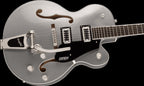 Gretsch G5420T Electromatic Classic Hollow Body Single-Cut Electric Guitar with Bigsby & Laurel Fingerboard in Airline Silver