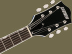 Gretsch G5420T Electromatic hollow body electric guitar in Azure Metallic with Bigsby vibrato.