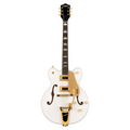 Gretsch G5422TG Electro Clas H Body D Gold HW Lrl FB Snowcrest White