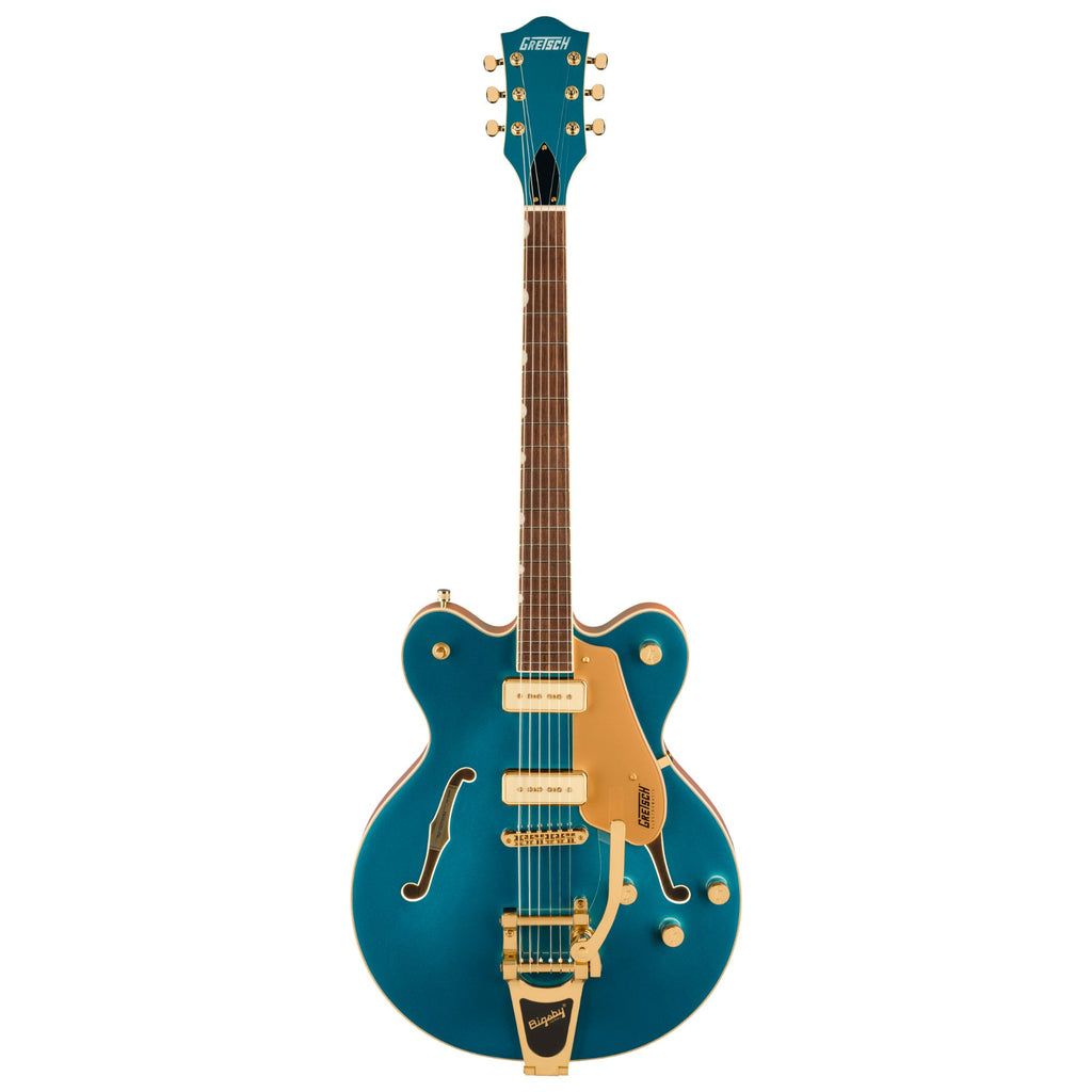Gretsch G5410T Electromatic Pristine LTD Hollow Dble-Cut w Bigsby - Petrol