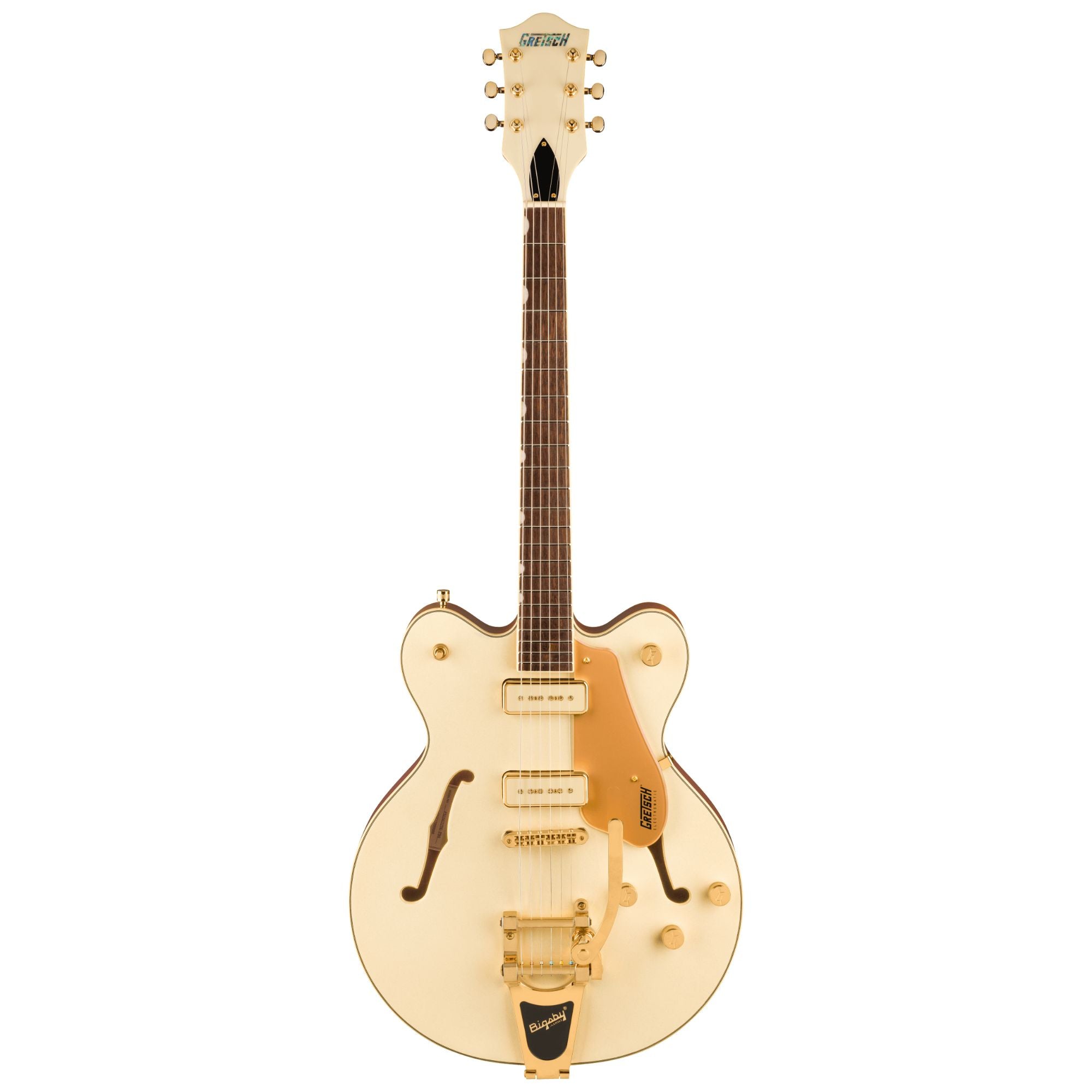 Gretsch G5410T Electromatic Pristine LTD Hollow Dbl-Cut w Bigsby - Wht Gold