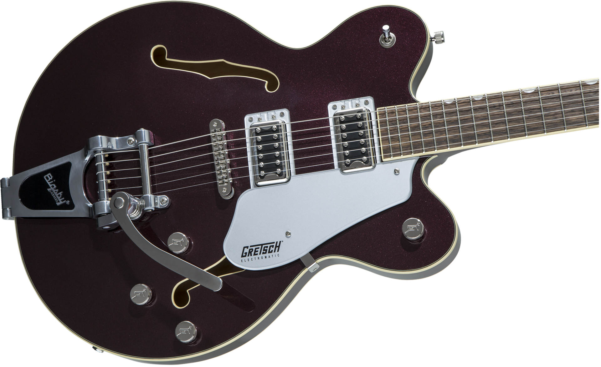Gretsch G5622T Electromatic Centre Block Double-Cut Electric Guitar - Laurel Fretboard - Dark Cherry Metallic