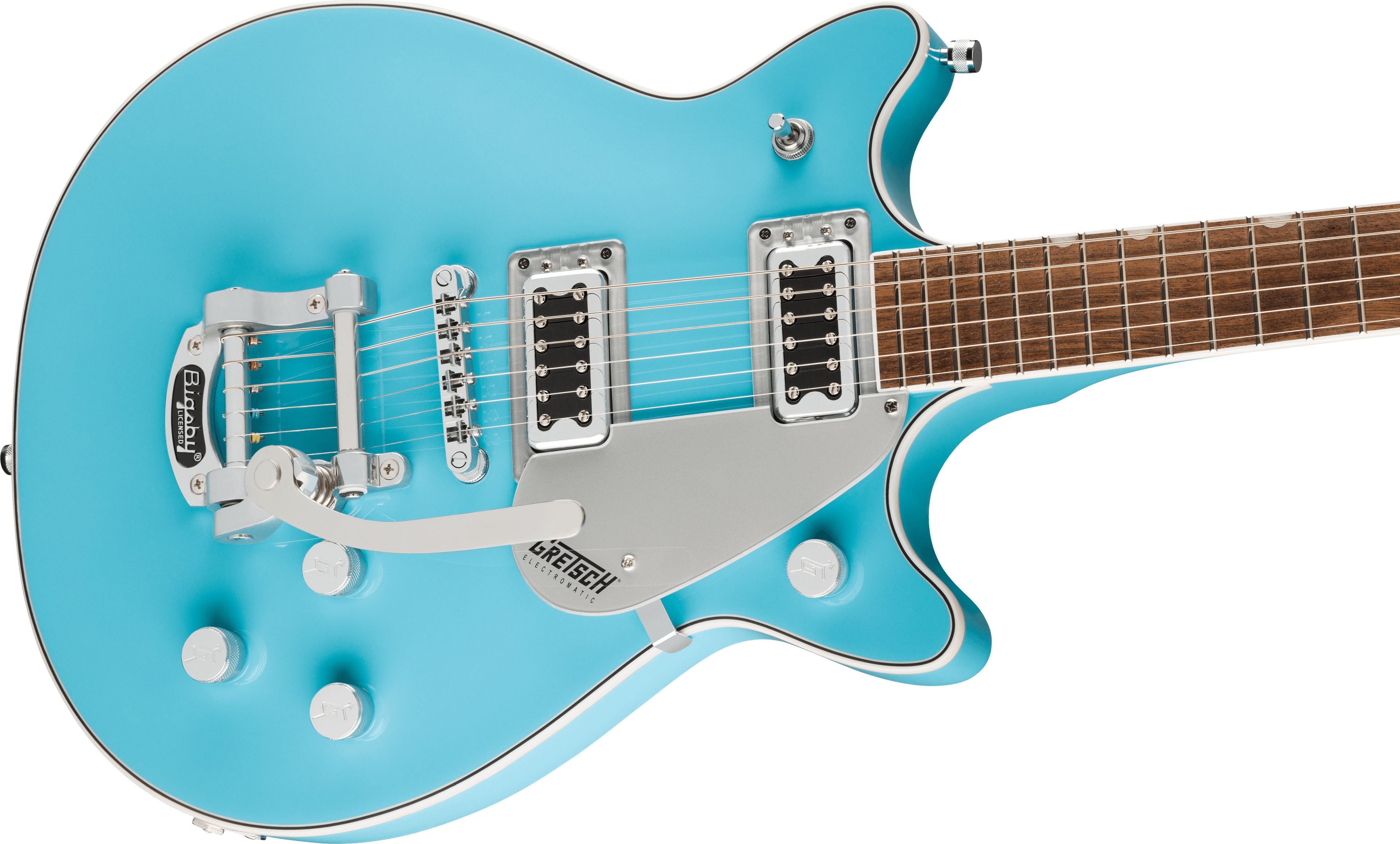 Gretsch G5232T Electromatic Double Jet FT Electric Guitar with Bigsby - Kailani Blue
