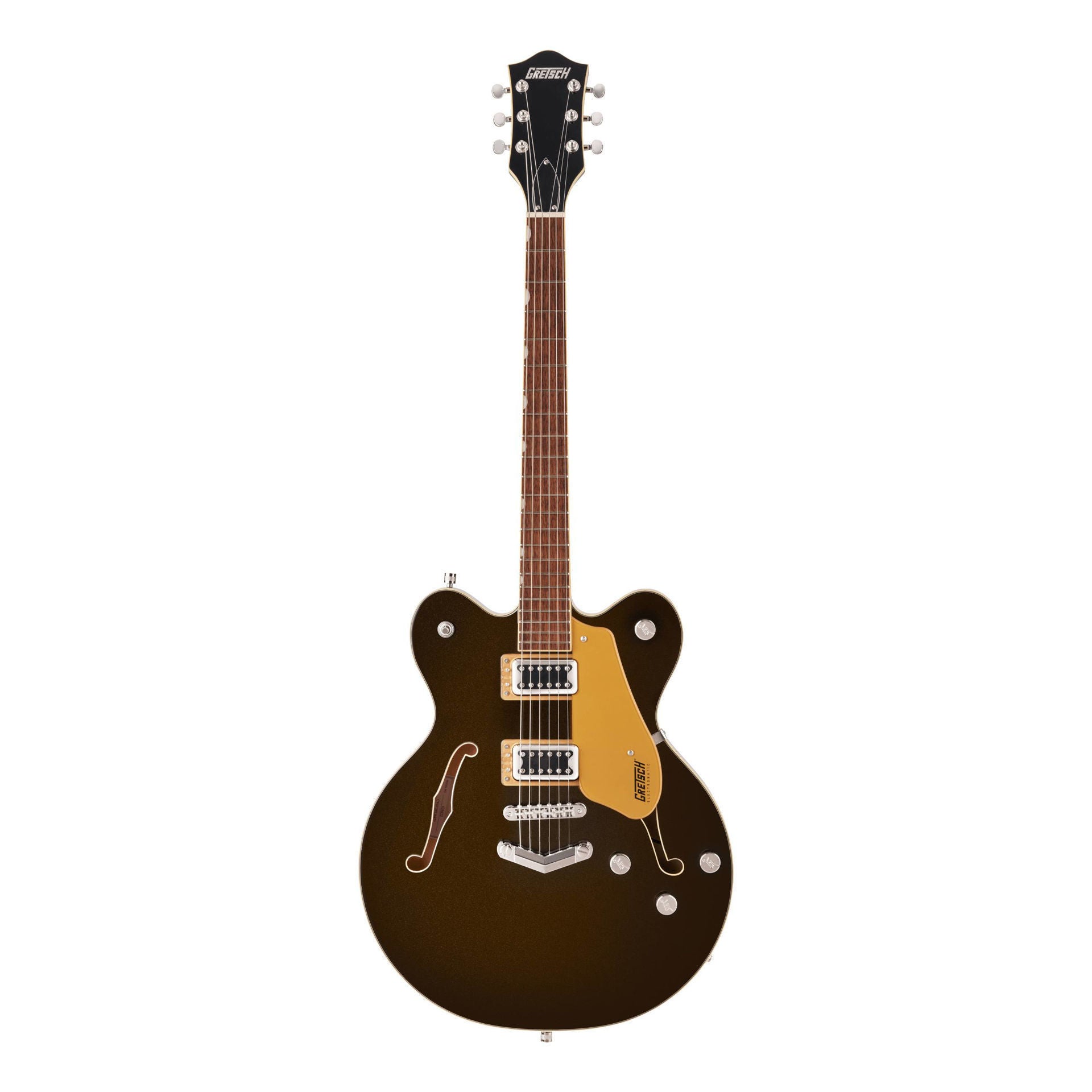 Gretsch G5622 Electromatic Center Block Double-Cut Electric Guitar with V-Stoptail, Laurel Fingerboard in Black Gold