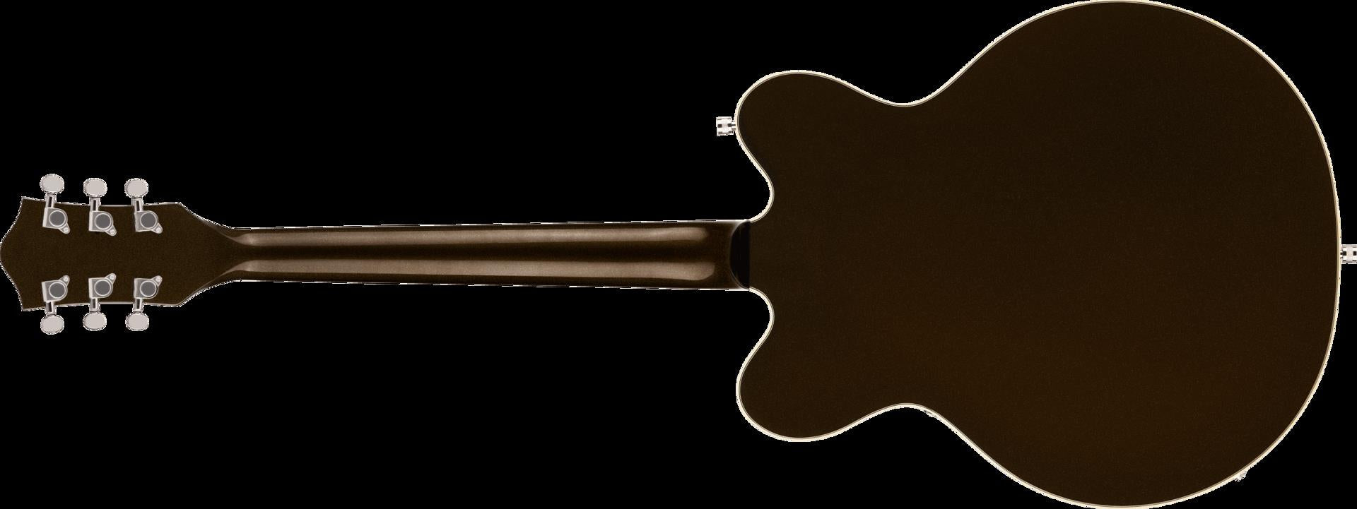 Gretsch G5622 Electromatic Center Block Double-Cut Electric Guitar with V-Stoptail, Laurel Fingerboard in Black Gold