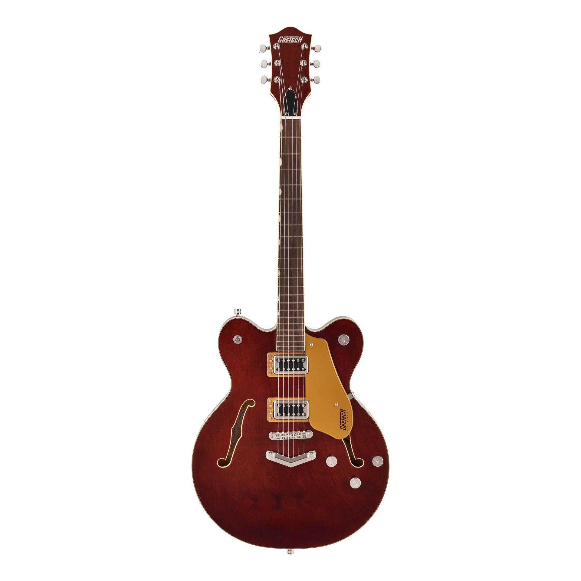 Gretsch G5622 Electromatic Center Block Double-Cut Electric Guitar with V-Stoptail, Laurel Fingerboard in Aged Walnut
