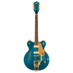 Gretsch Limited Edtion Electromatic Pristine Center Block Double-Cut Hollowbody Electric Guitar with Bigsby in Petrol