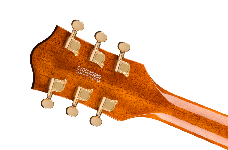 Gretsch Limited Edtion Electromatic Pristine Center Block Double-Cut Hollowbody Electric Guitar with Bigsby in White Gold