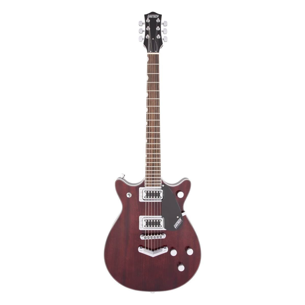 Gretsch G5222 Electromatic Double Jet BT V Stoptail Electric Guitar - Laurel Fretboard - Walnut Stain