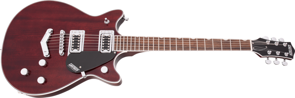 Gretsch G5222 Electromatic Double Jet BT V Stoptail Electric Guitar - Laurel Fretboard - Walnut Stain