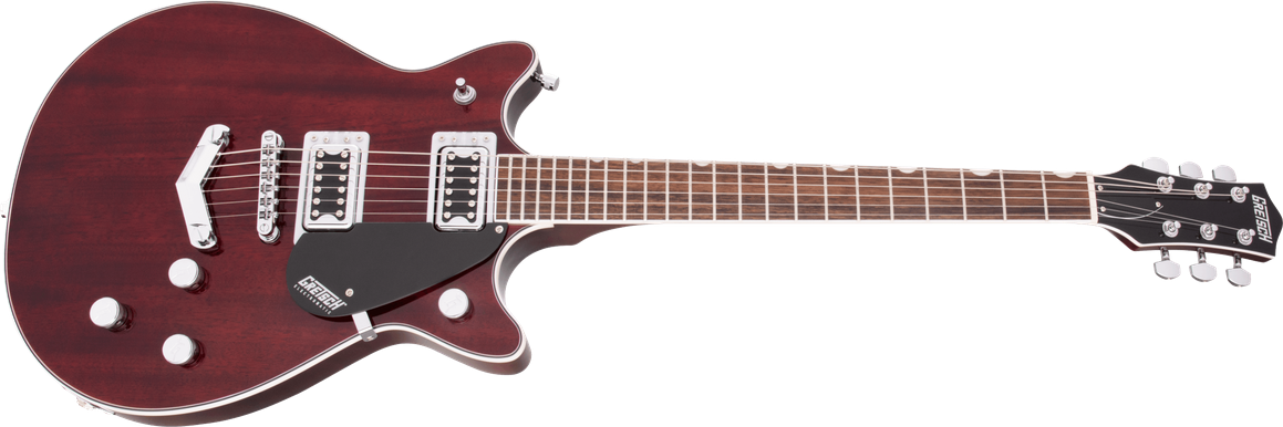 Gretsch G5222 Electromatic Double Jet BT V Stoptail Electric Guitar - Laurel Fretboard - Walnut Stain