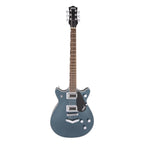 Gretsch G5222 Electromatic Double Jet BT V Stoptail Electric Guitar - Laurel Fretboard - Jade Grey Metallic