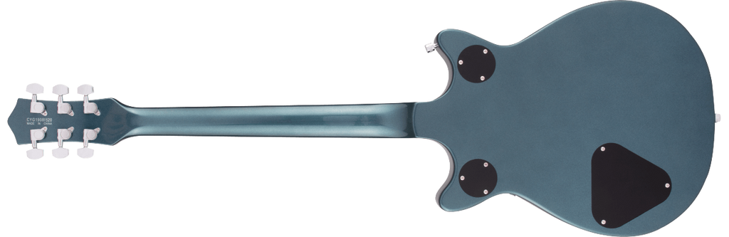 Gretsch G5222 Electromatic Double Jet BT V Stoptail Electric Guitar - Laurel Fretboard - Jade Grey Metallic