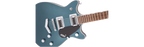 Gretsch G5222 Electromatic Double Jet BT V Stoptail Electric Guitar - Laurel Fretboard - Jade Grey Metallic