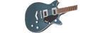 Gretsch G5222 Electromatic Double Jet BT V Stoptail Electric Guitar - Laurel Fretboard - Jade Grey Metallic