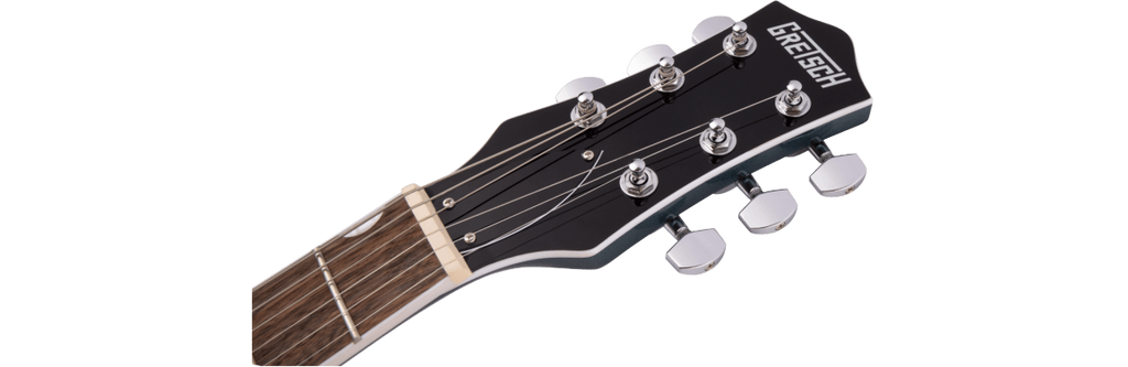 Gretsch G5222 Electromatic Double Jet BT V Stoptail Electric Guitar - Laurel Fretboard - Jade Grey Metallic