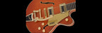 Gretsch G5655TG Electromatic Centre Block Jr Electric Guitar LRL - Orange Stain