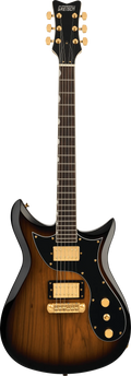 Gretsch Ltd Ed Electromatic Black Limba CVT RW FB Sunburst