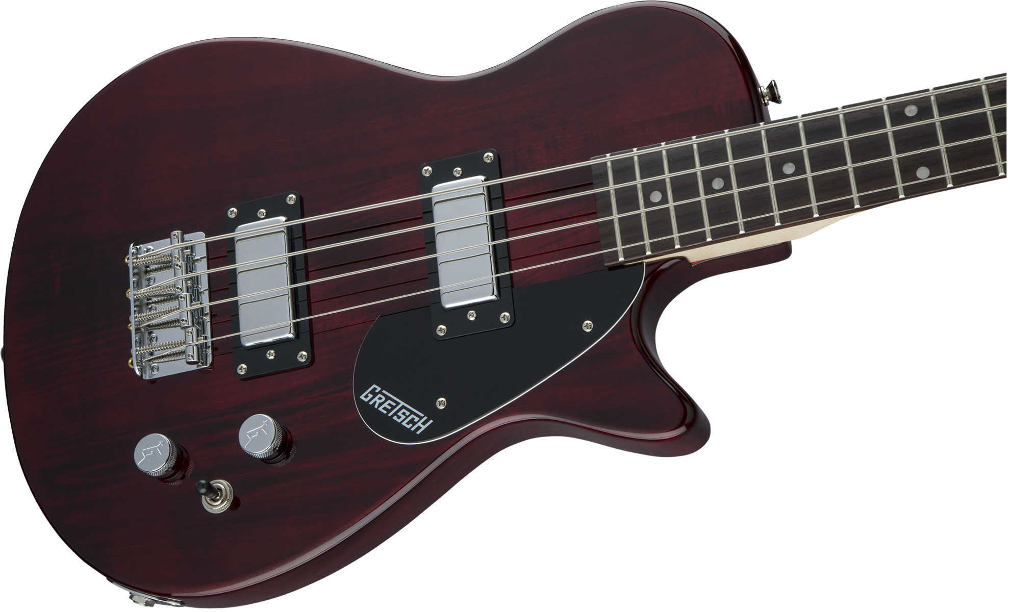 Gretsch G2220 Junior Jet Bass II Short Scale Bass Guitar - Walnut Stain