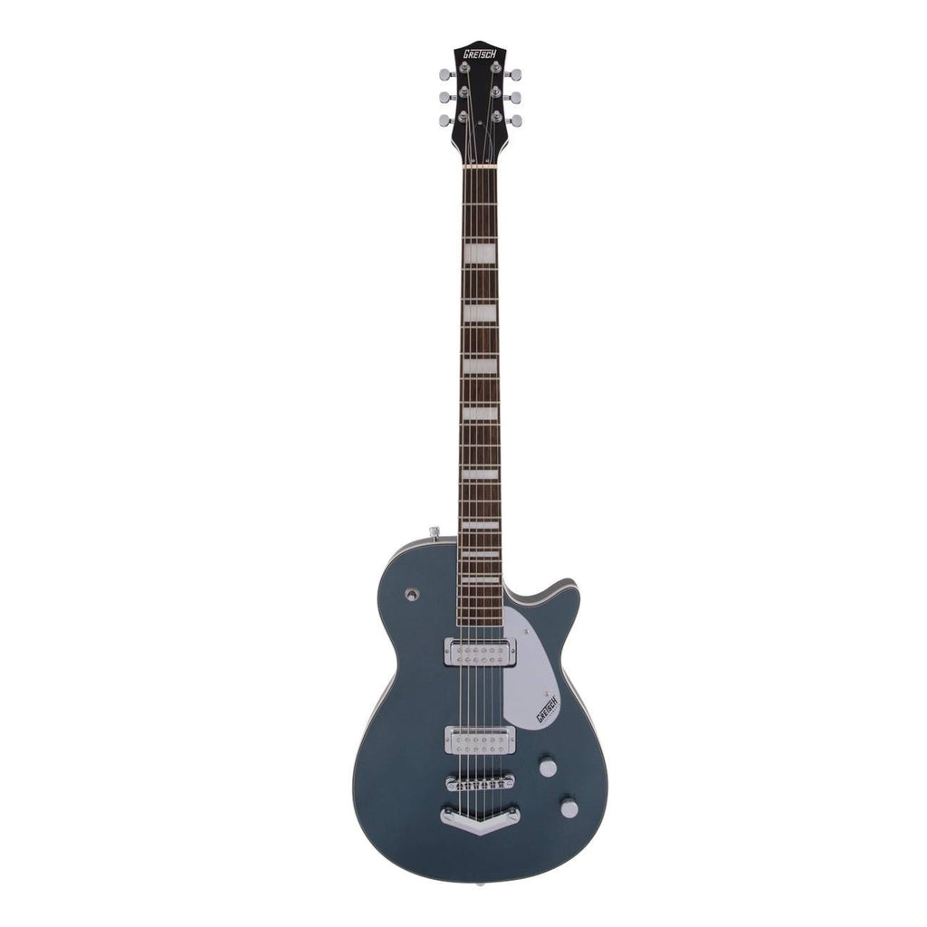 Gretsch G5260 Electromatic Jet Baritone V Stoptail Electric Guitar - Laurel Fretboard - Jade Grey Metallic
