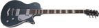 Gretsch G5260 Electromatic Jet Baritone V Stoptail Electric Guitar - Laurel Fretboard - Jade Grey Metallic