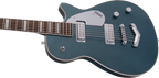 Gretsch G5260 Electromatic Jet Baritone V Stoptail Electric Guitar - Laurel Fretboard - Jade Grey Metallic