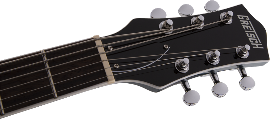 Gretsch G5260 Electromatic Jet Baritone V Stoptail Electric Guitar - Laurel Fretboard - Jade Grey Metallic